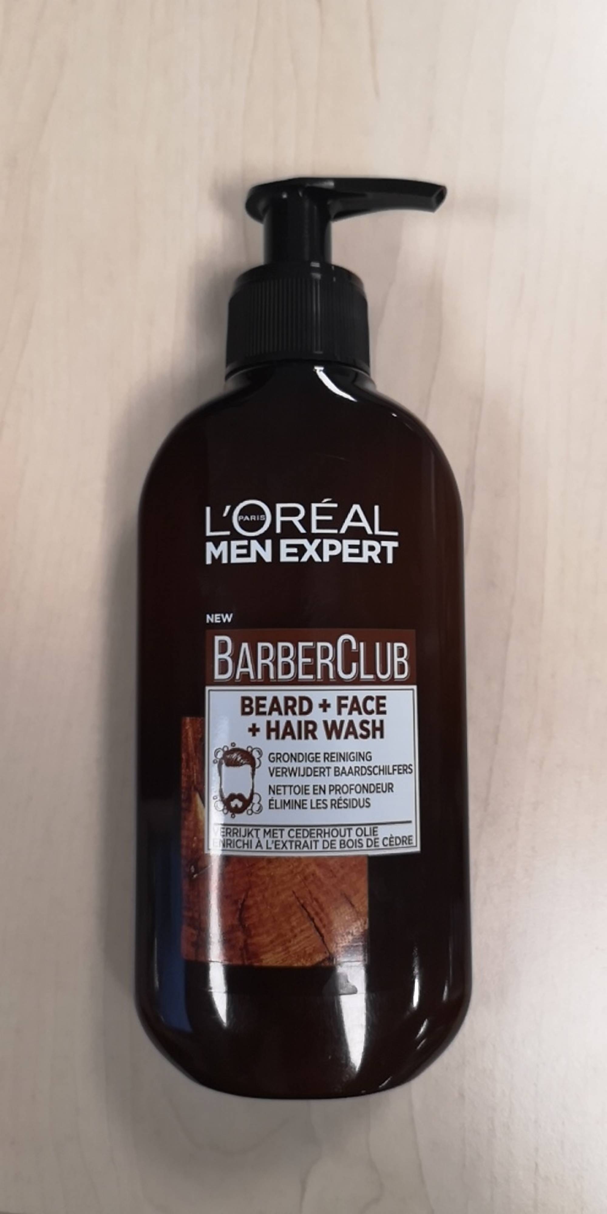 L'ORÉAL - Men Expert BarberClub - Beard + face + hair wash