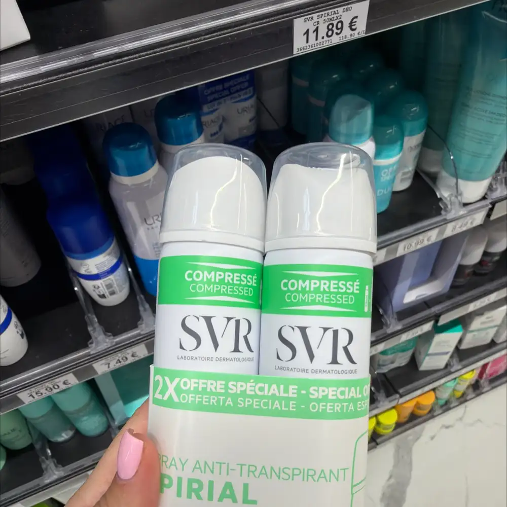 SVR - Spray anti-transpirant compressé