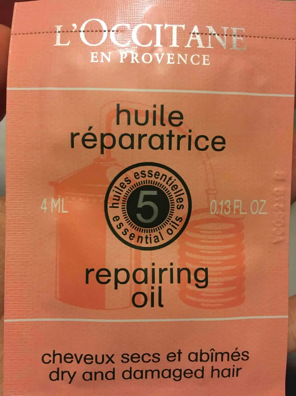 L'OCCITANE - Huile réparatrice cheveux secs et abîmés