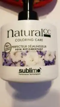 SUBLIMO - Natural cc - Perfecteur déjaunisseur soin repigmentant