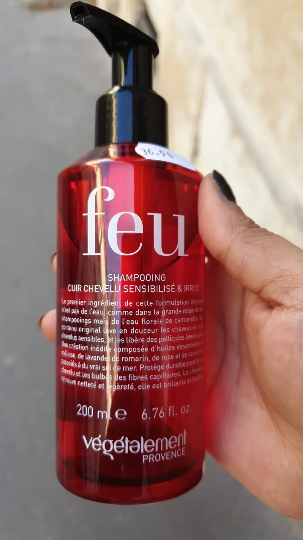 VEGETALEMENT PROVENCE - Feu - Shampooing cuir chevelu sensibilisé & irrité