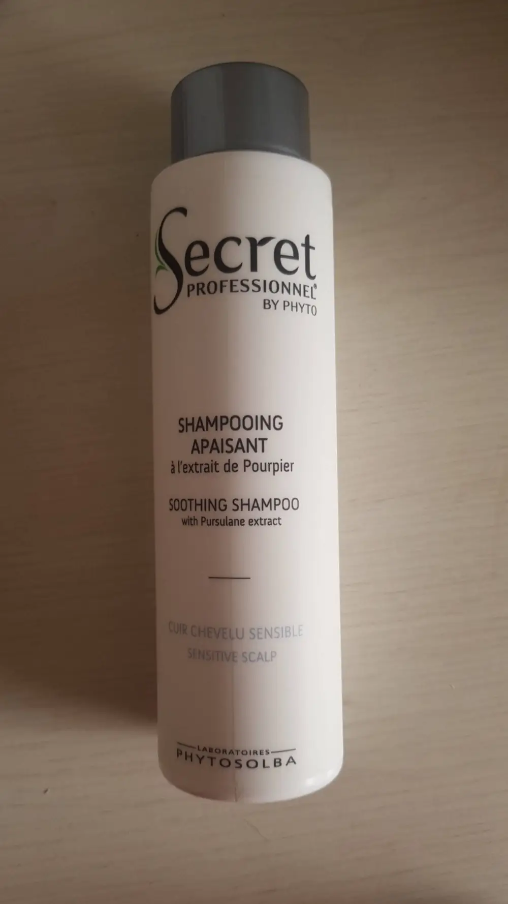 SECRET PROFESSIONNEL BY PHYTO - Shampooing apaisant à l'extrait de pourpier