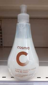 COSMIA - Crème lavante mains noix de coco