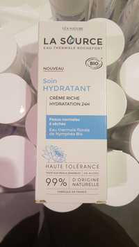 LA SOURCE EAU THERMALE ROCHEFORT - Soin hydratant - Crème riche hydratation 24h