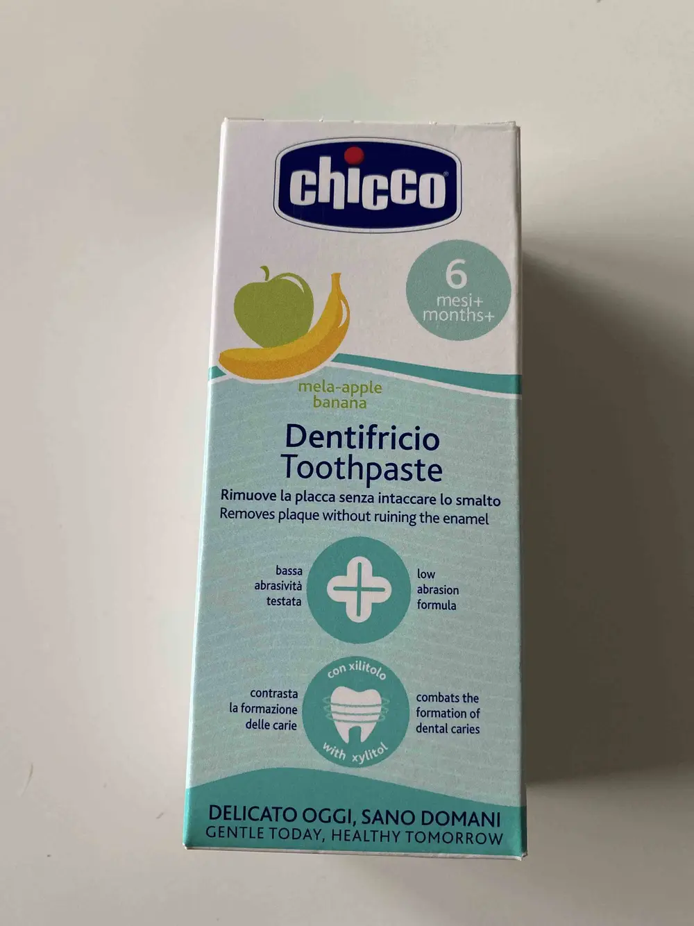 CHICCO - Mela-apple banana - Dentifricio
