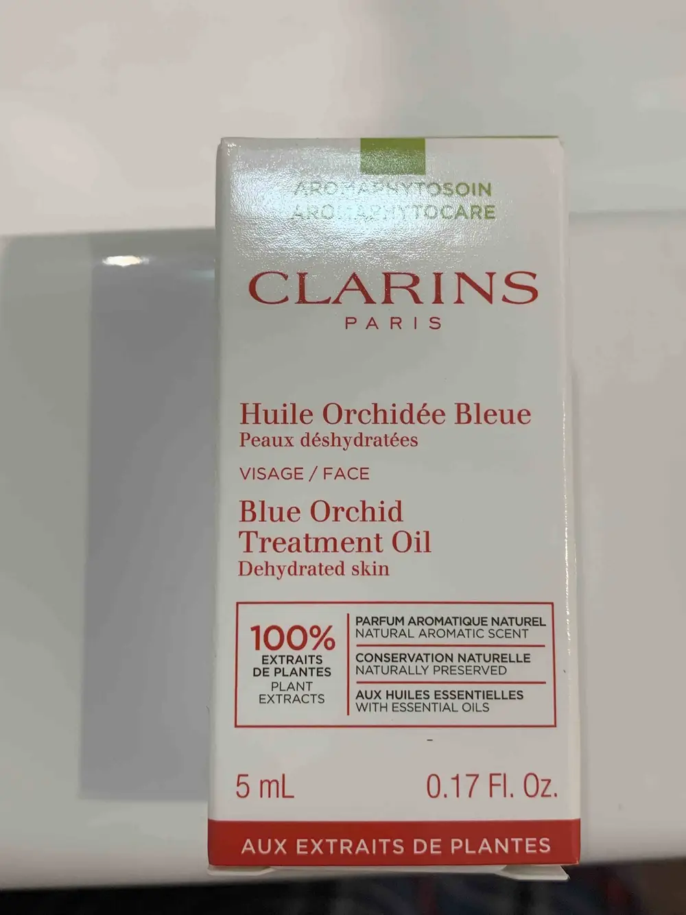 CLARINS - Huile orchidée bleue peaux déshydratées