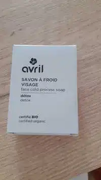 AVRIL - Savon à froid visage