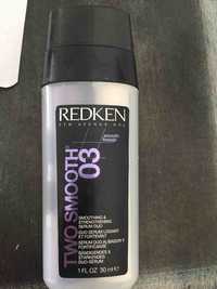 REDKEN - Two smooth 03 - Duo sérum lissant et fortifiant
