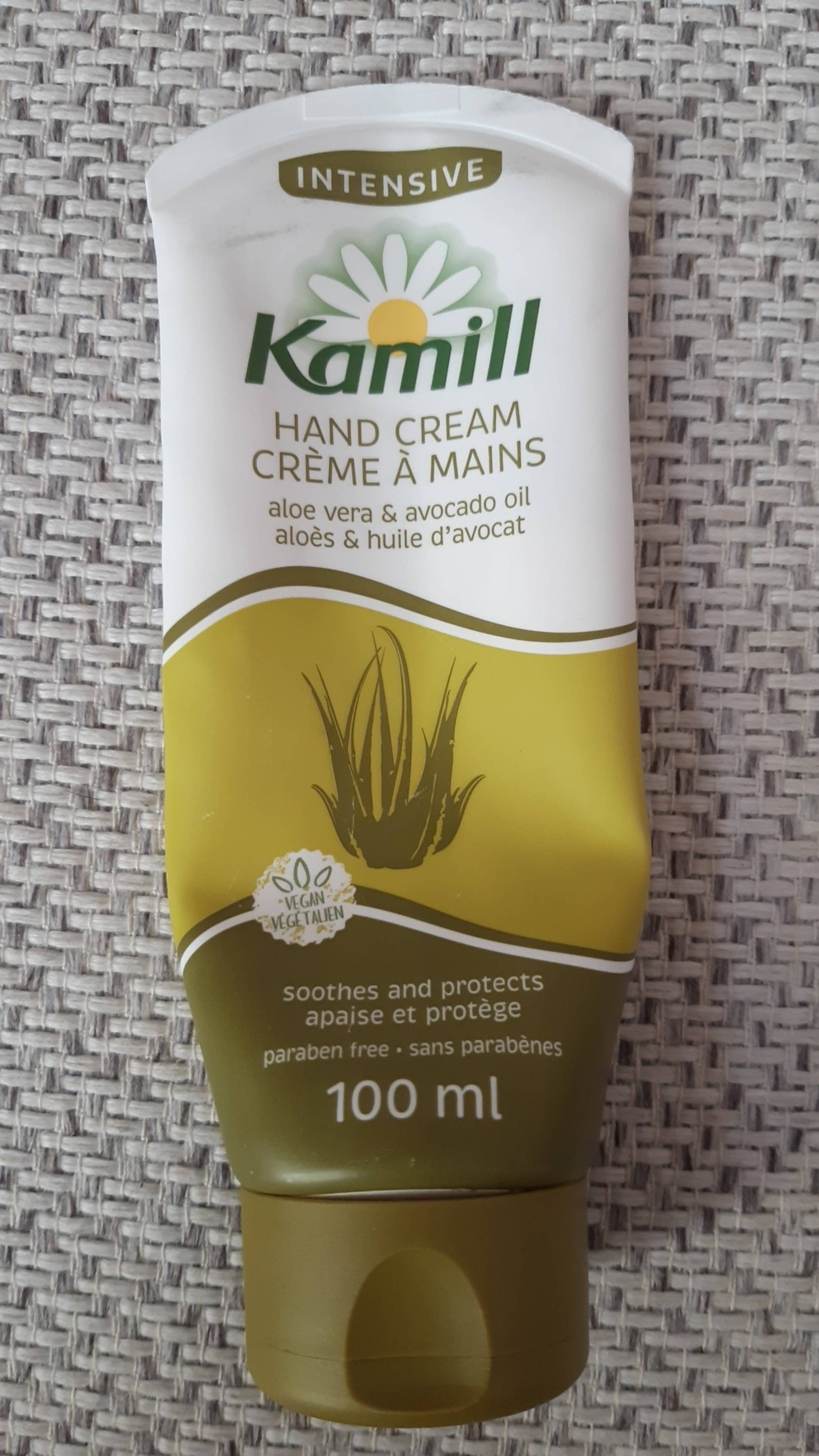 KAMILL - Crème à mains - Aloès & Huile d'avocat