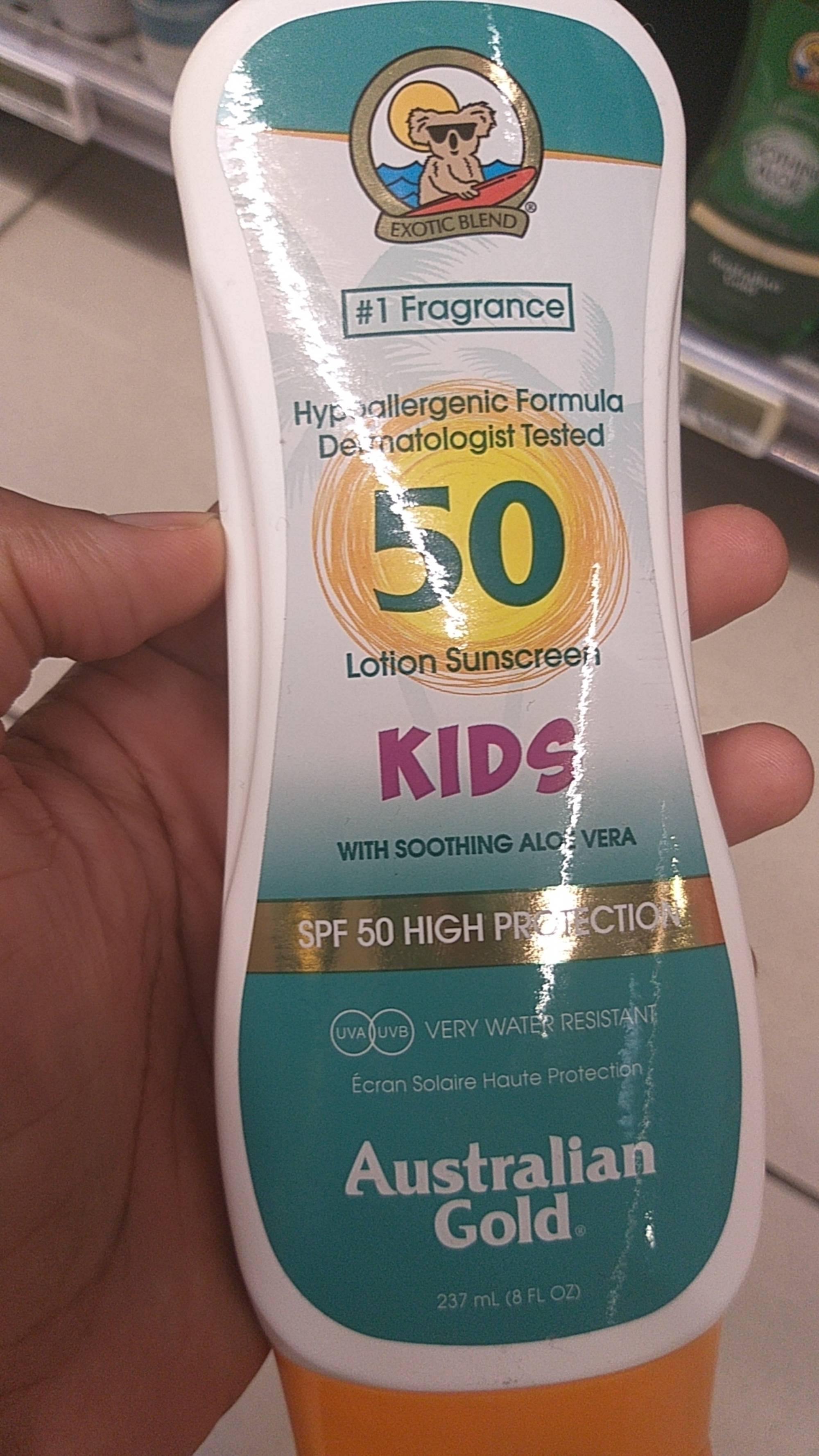 AUSTRALIAN GOLD - Kids - Lotion Sunscreen SPF 50 high protection