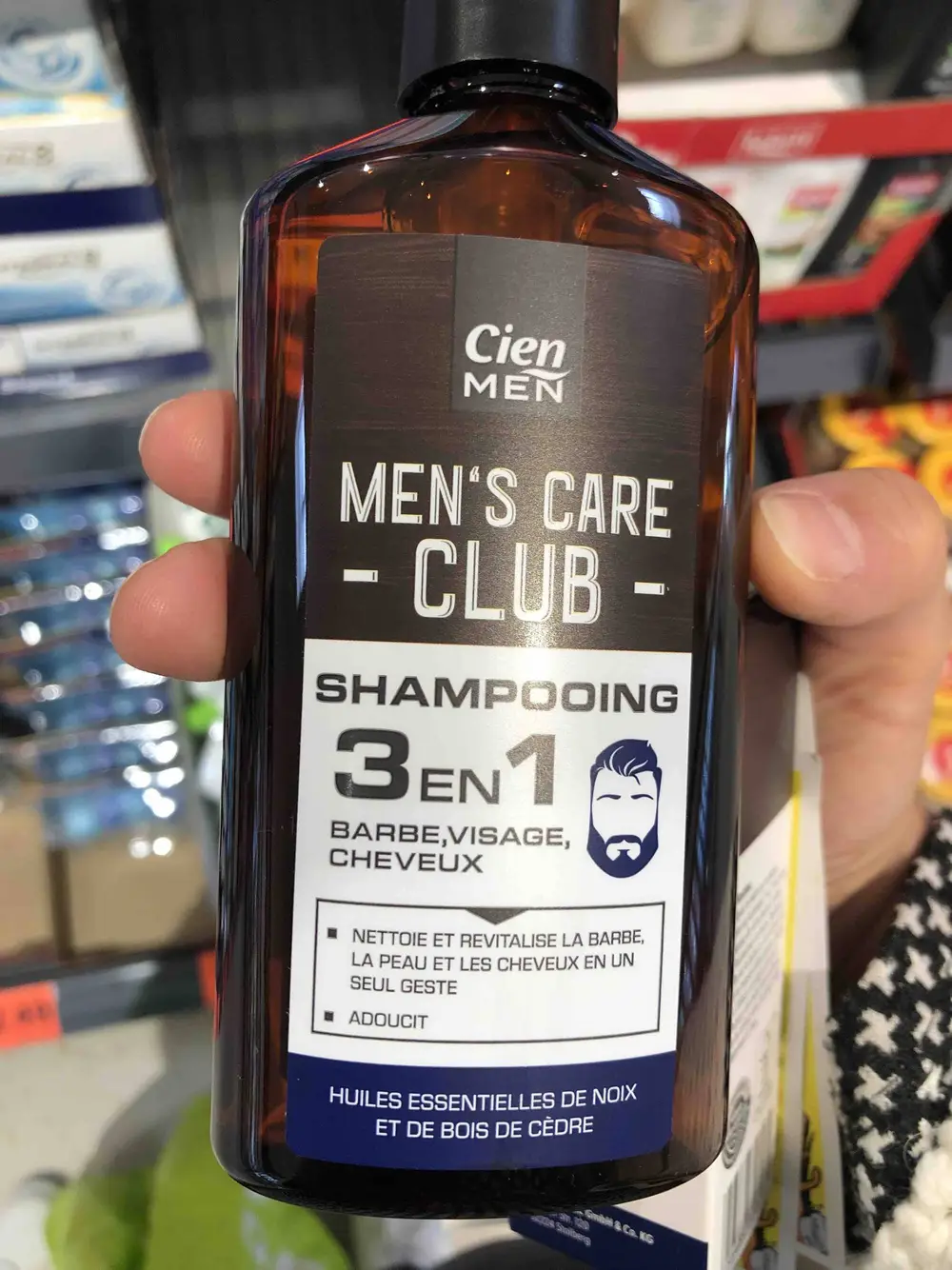 LIDL - Men's care club - Shampooing 3 en 1