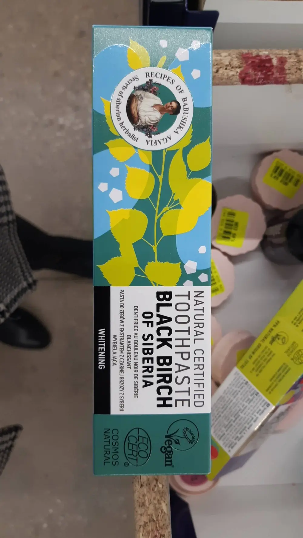 EUROBIOLAB - Toothpaste black birch of siberia