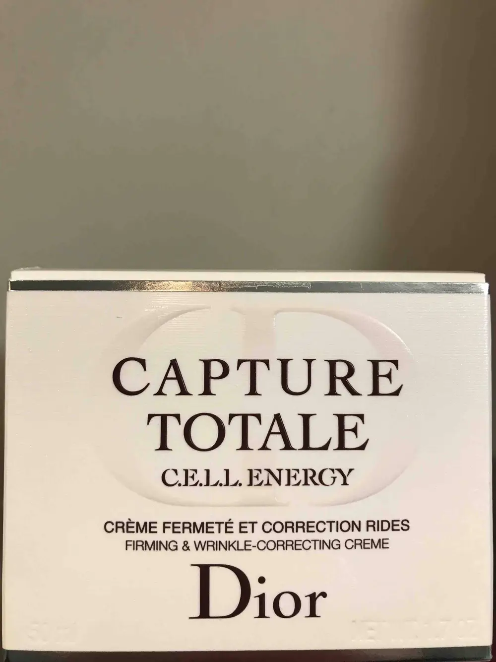 DIOR - Capture totale - Crème fermeté et correction rides