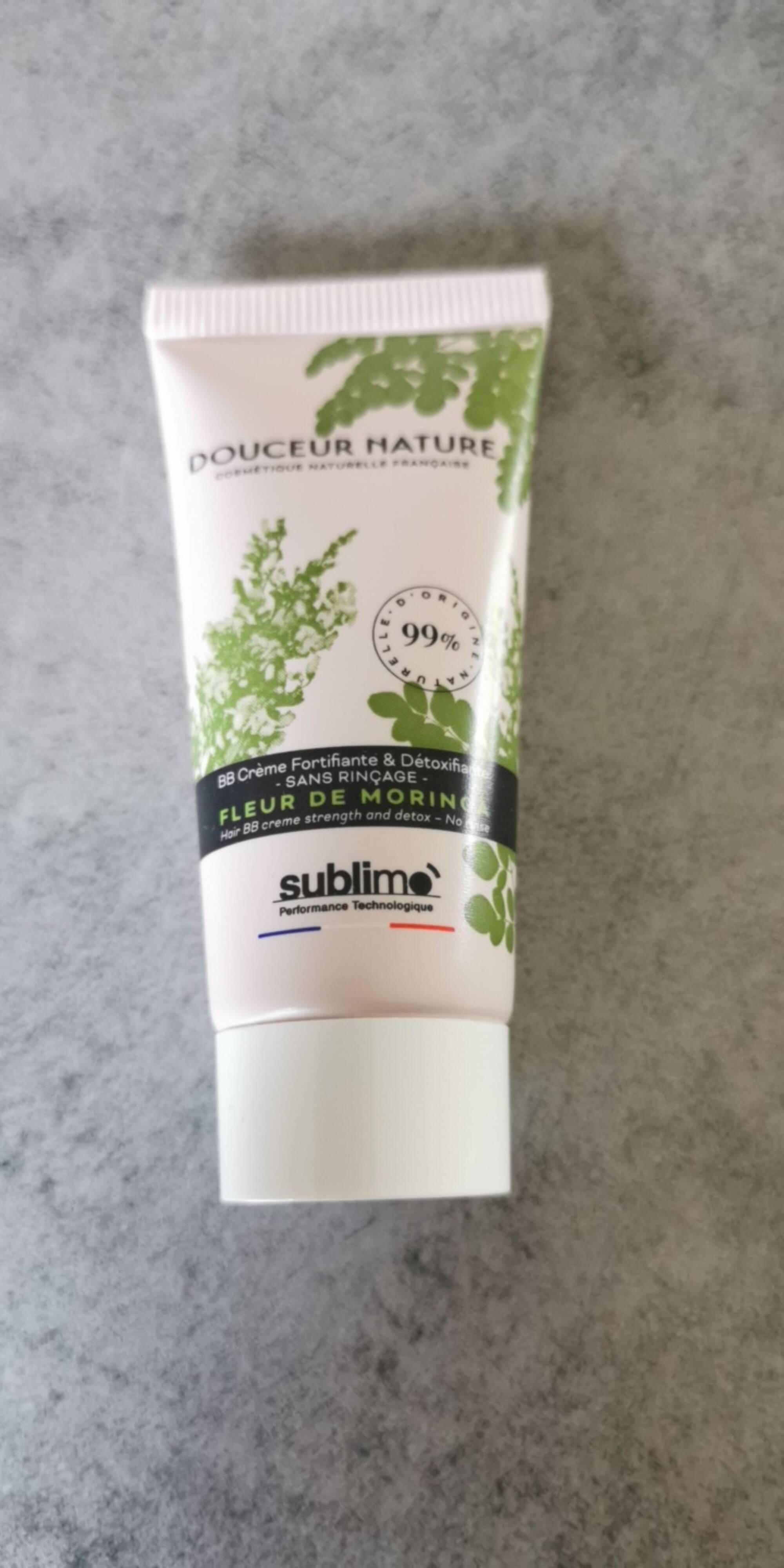 SUBLIMO - Douceur nature - BB Crème fortifiante & Détoxifiante fleur de Moringa