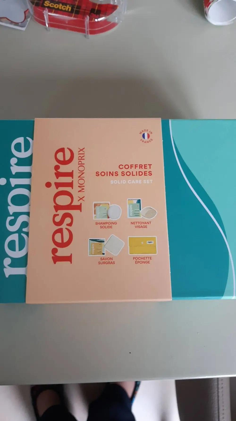 RESPIRE - X Monoprix - Coffret soins solides