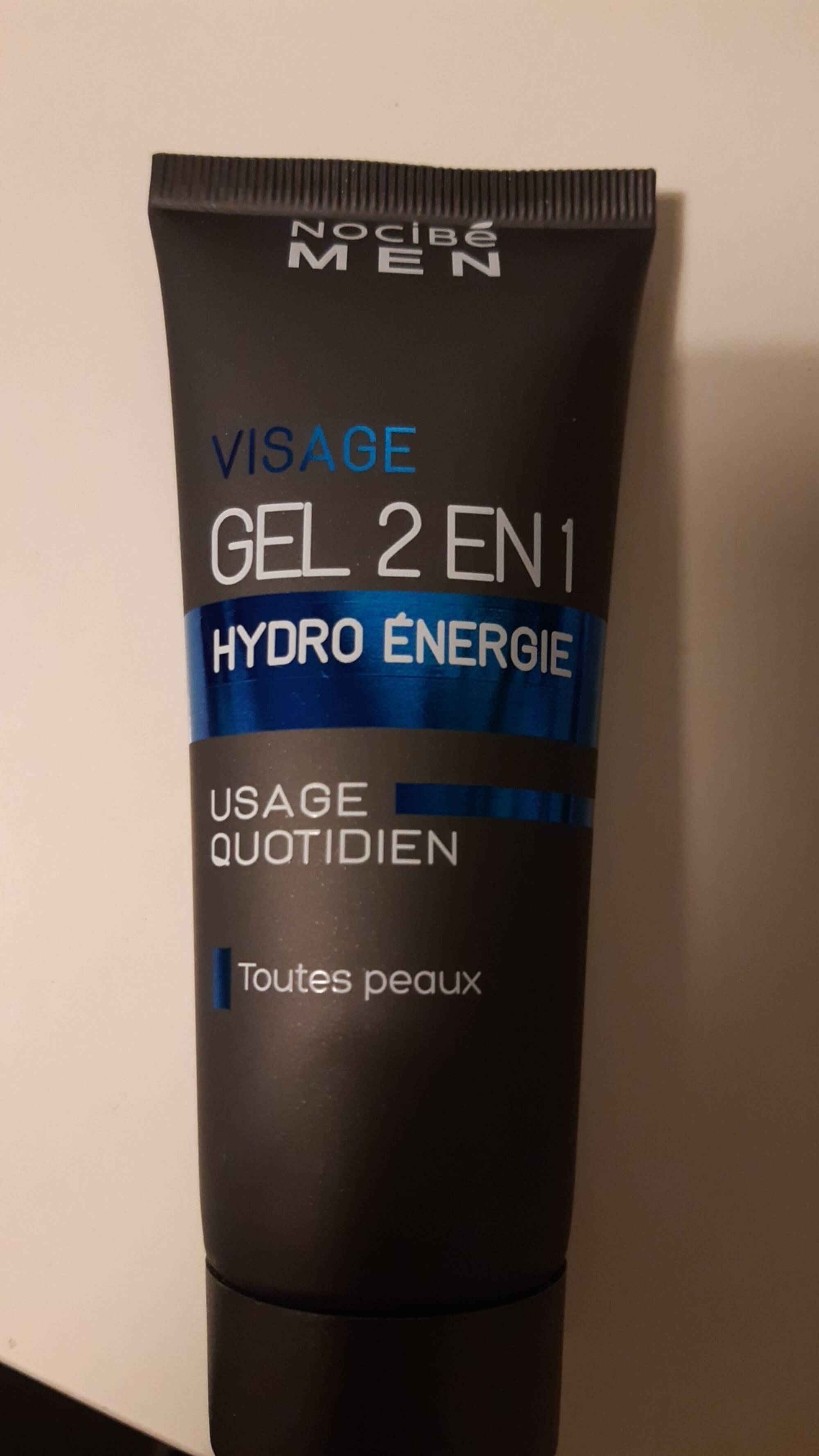 NOCIBÉ - Men - Gel hydro énergie 2 en 1 visage