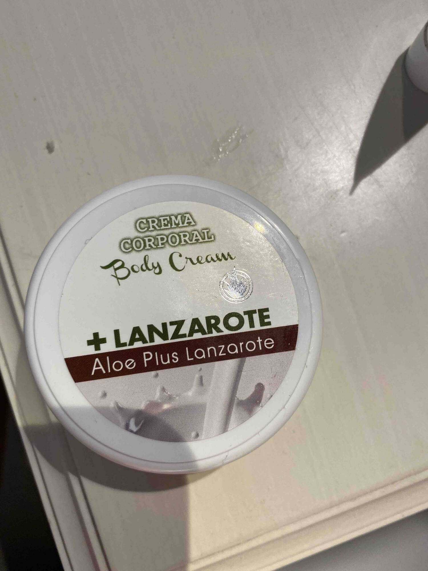 ALOE PLUS LANZAROTE - Body cream