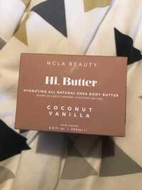 NCLA - Hi butter - Beurre de karité corporel hydratant naturel