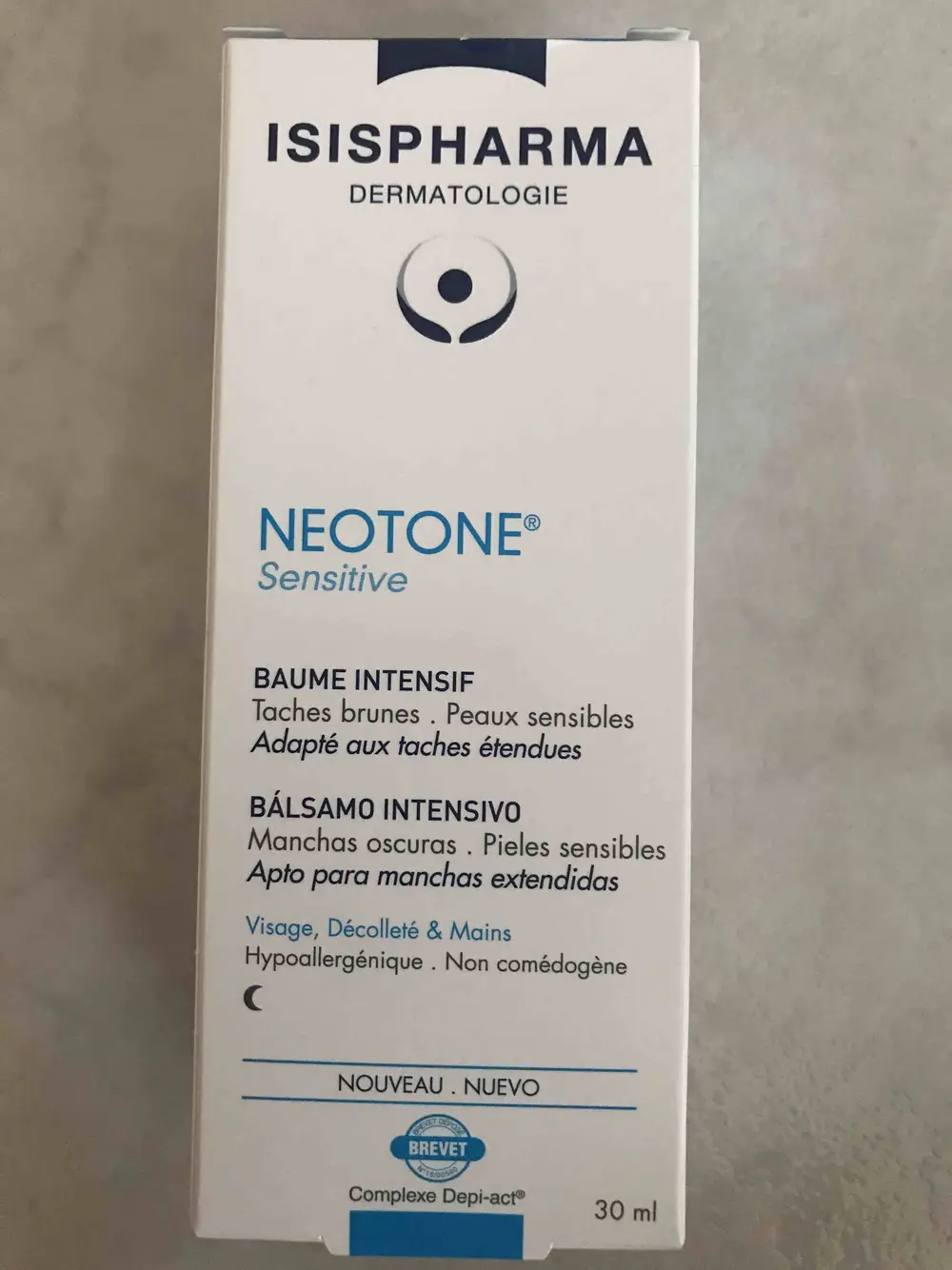 ISIS PHARMA - Neotone sensitive - Baume intensif