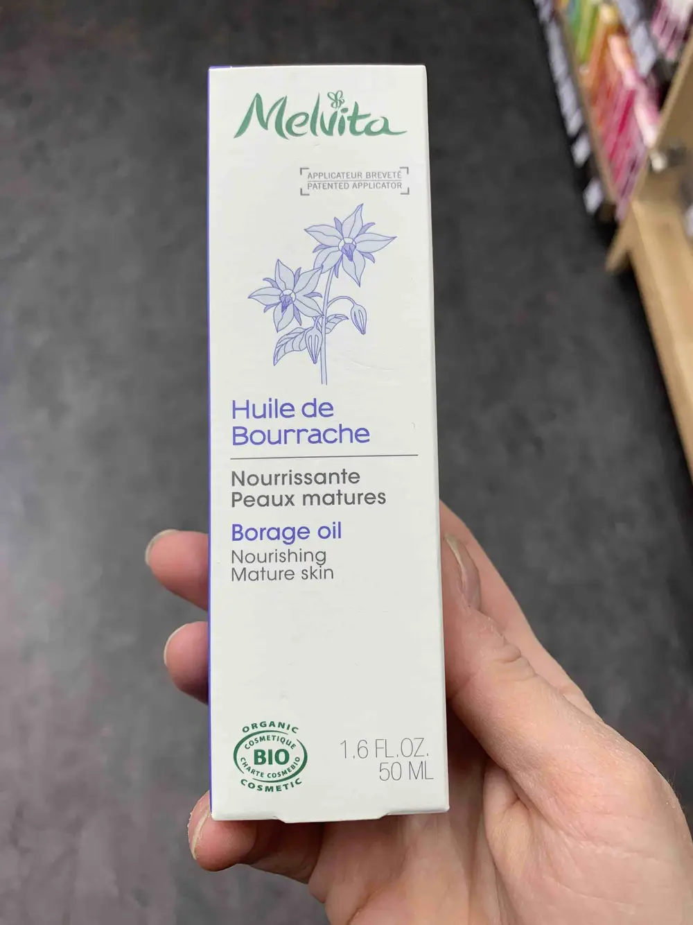 MELVITA - Huile de bourrache nourrissante peaux matures