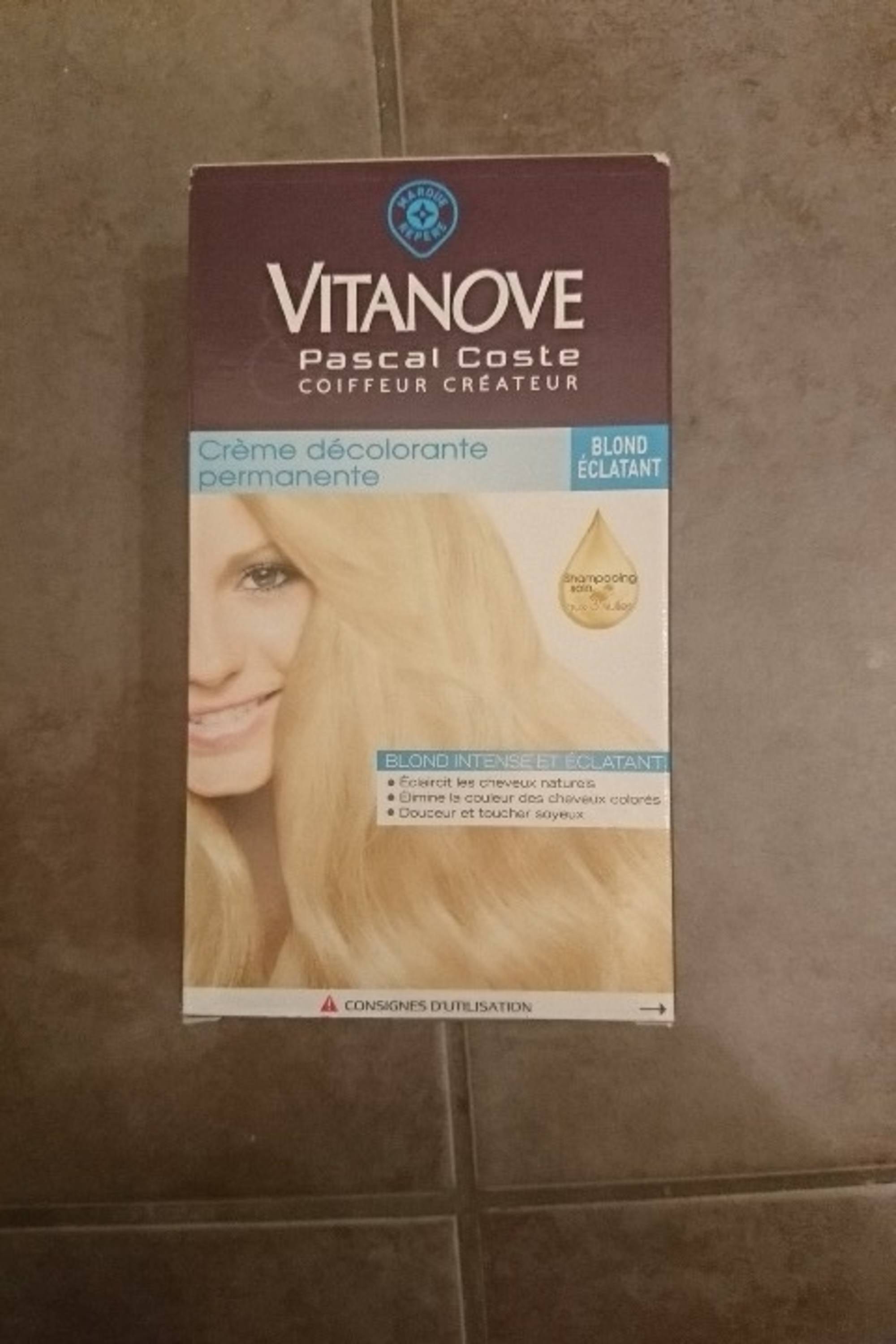 MARQUE REPÈRE - Vitanove - Crème décolorante permanente blond éclatant