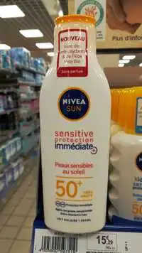 NIVEA - Sun - Sensitive protection immédiate 50+