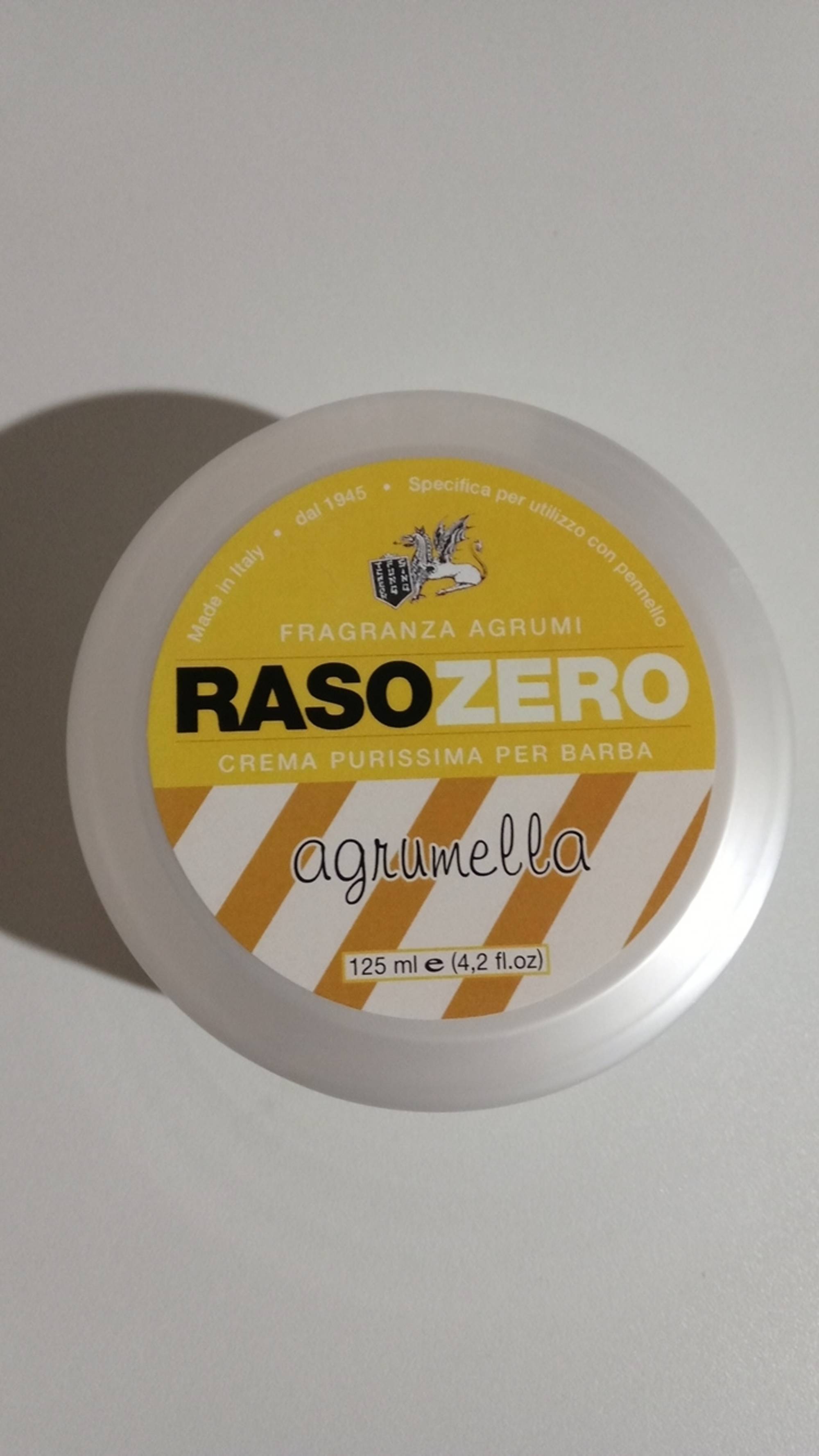 AGRUMELLA - Rasozero - Crema purissima per barba