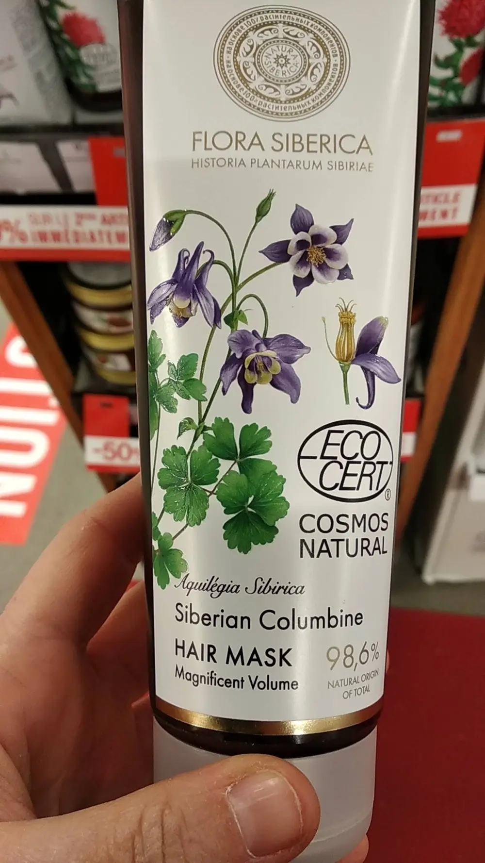 NATURA SIBERICA - Flora siberica siberian columbine - Hair mask