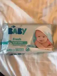 CARREFOUR BABY - Fresh - Lingettes à l'aloe vera