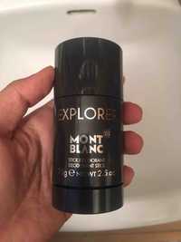 MONT BLANC - Explorer - Stick déodorant