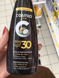 COSMIA - Sun - Huile protectrice à l'huile de coco SPF 30