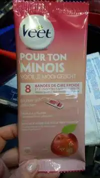 VEET - Pour ton minois - Bandes de cire froide et Lingettes