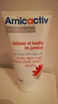 ARNICACTIV - Délasse et tonifie les jambes - Gel froid effet drainant