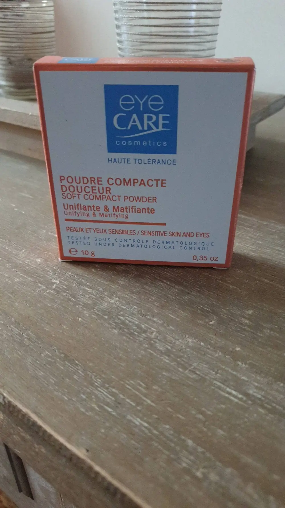 EYE CARE COSMETICS - Haute tolérance - Poudre compacte douceur