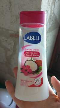 LABELL - Douche crème - Huile de coco & fleur d'hibiscus