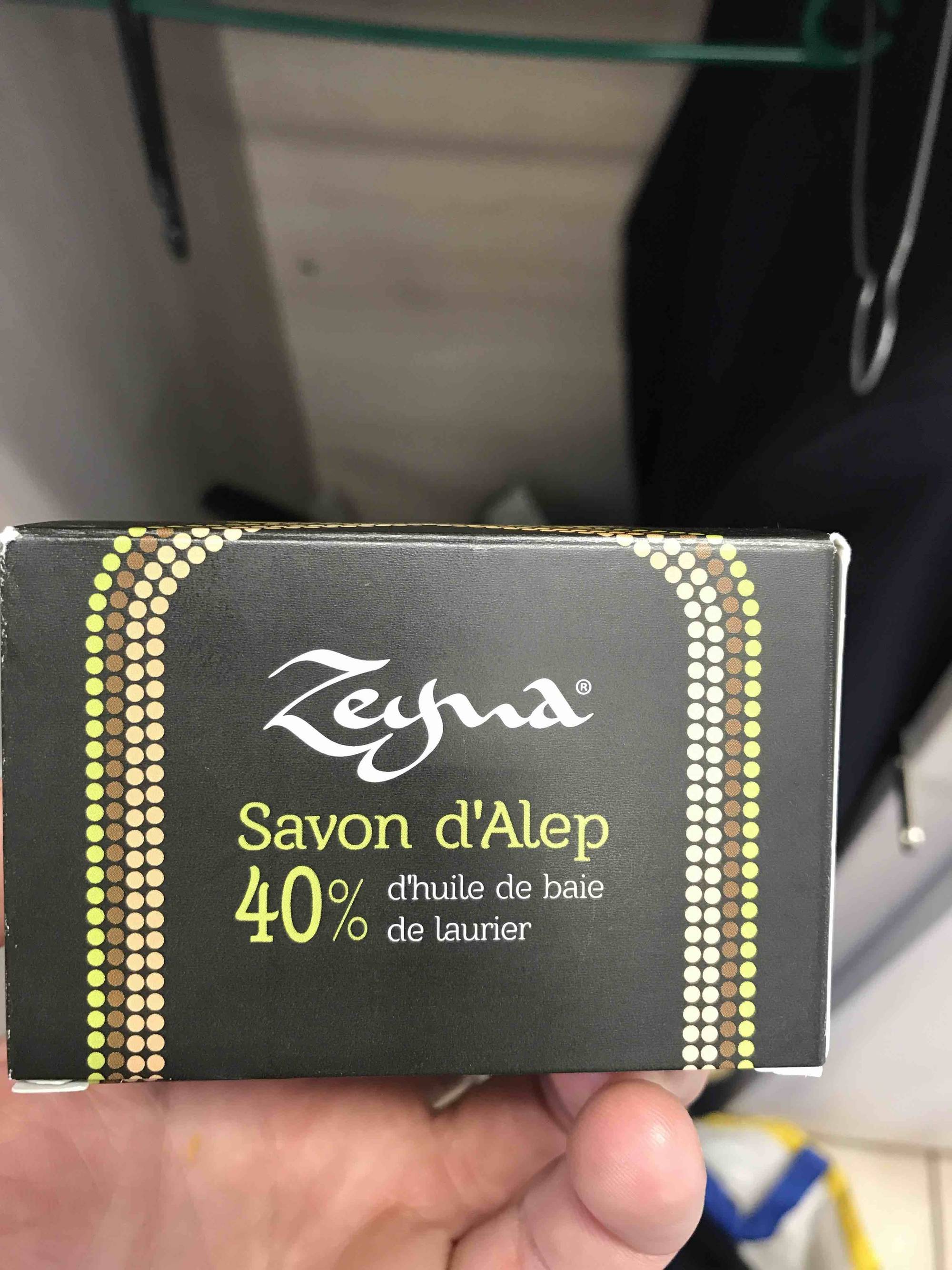 ZEYNA - Savon d'Alep - 40% d'huile de baie de laurier