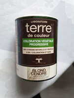 TERRE DE COULEUR - Coloration végétale Blond cendré
