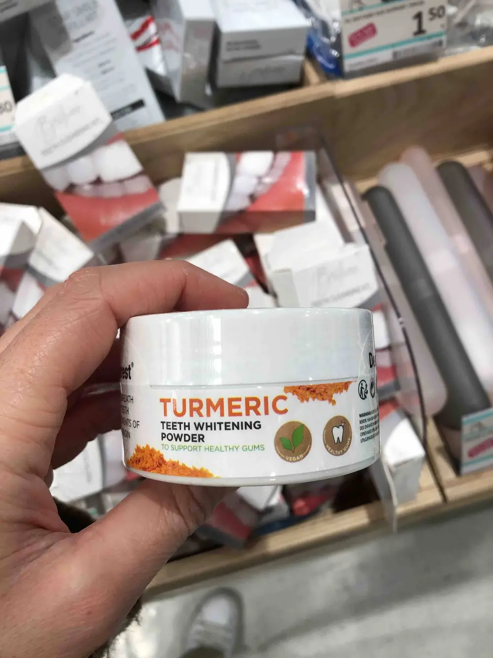 DENTEREST - Turmeric - Teeth whitening powder