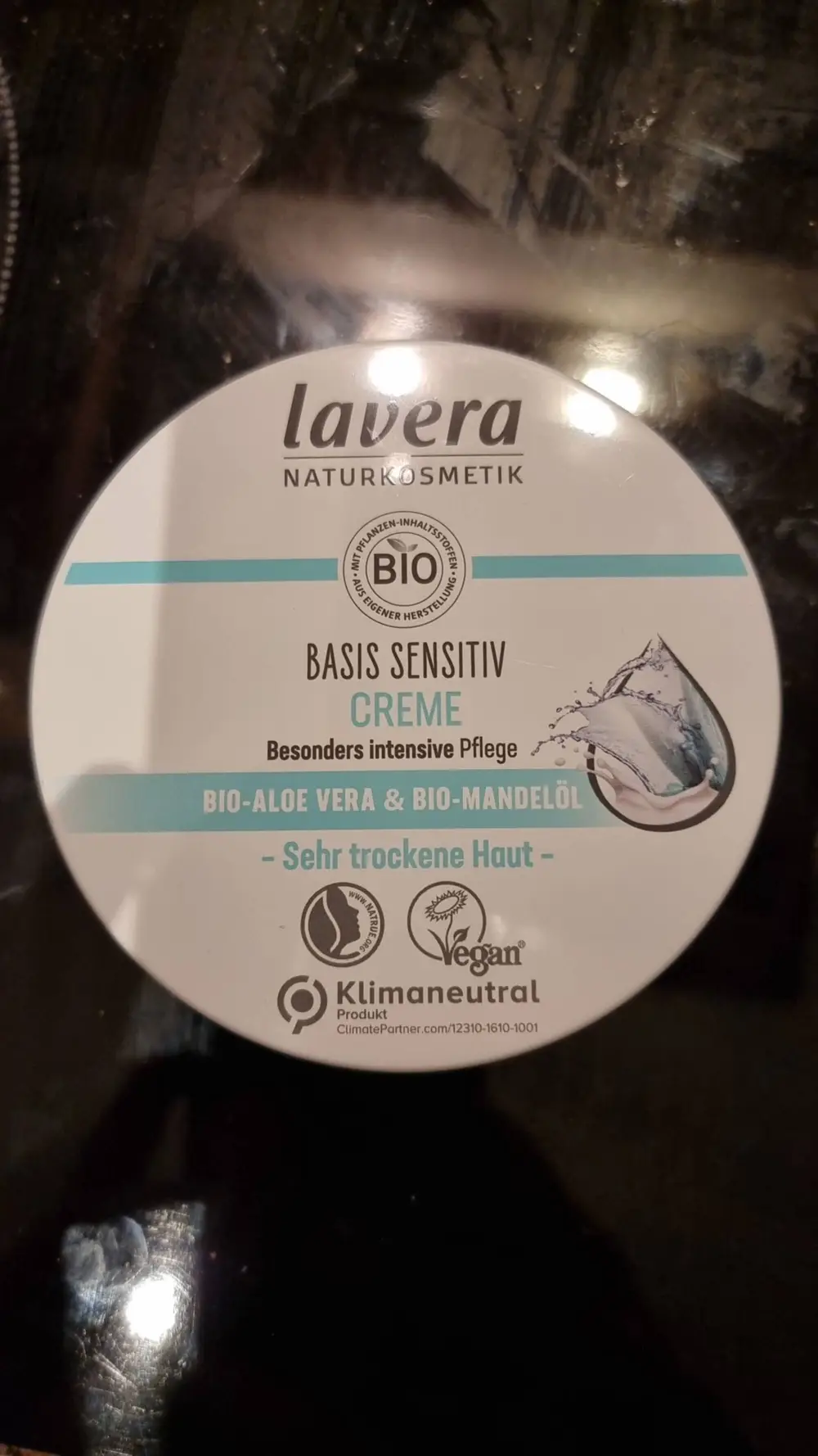 LAVERA - Basis sensitiv - Creme bio-aloe vera & bio-mandelöl