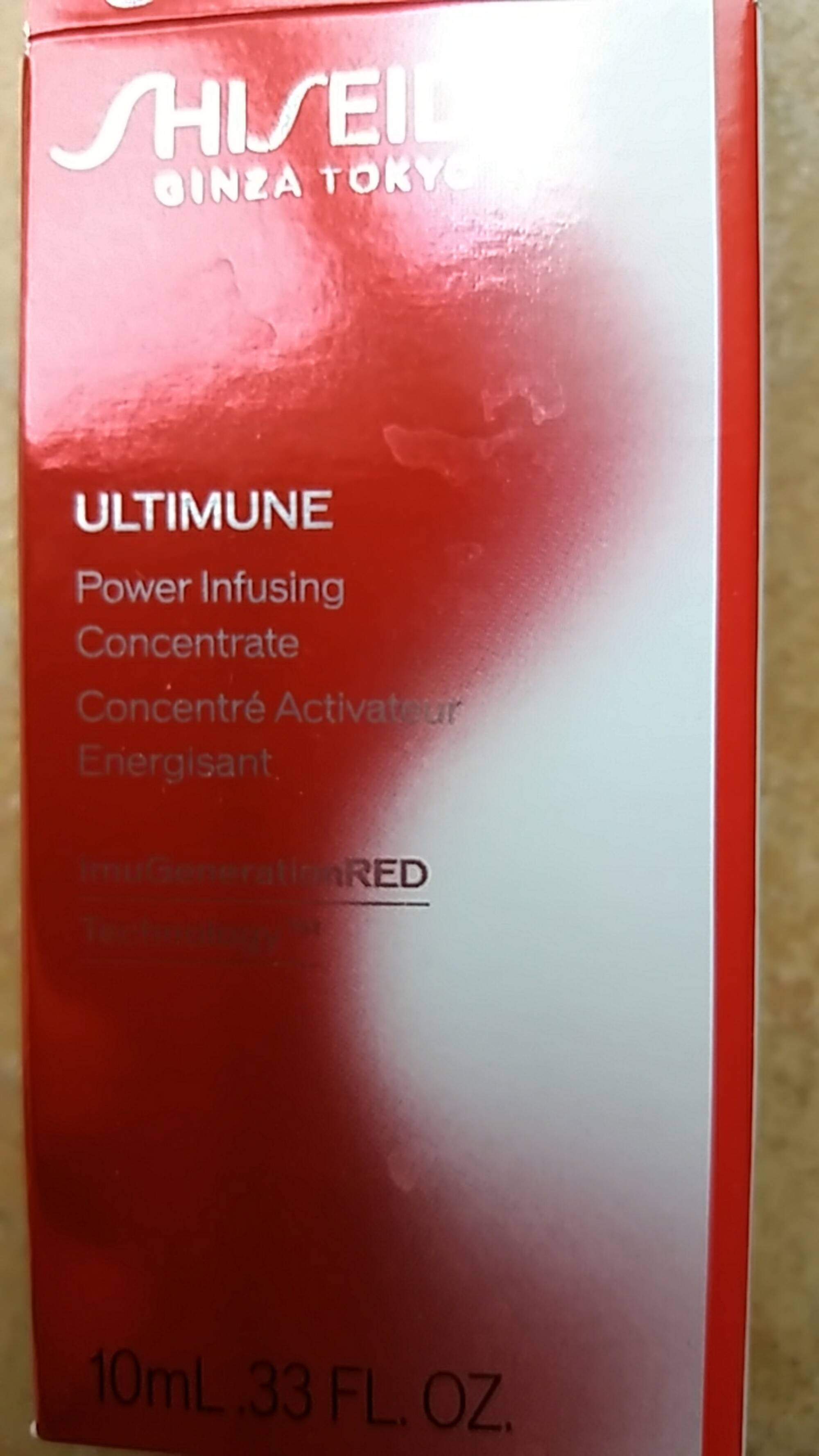 SHISHEIDO - Ultimune - Concentré activateur energisant