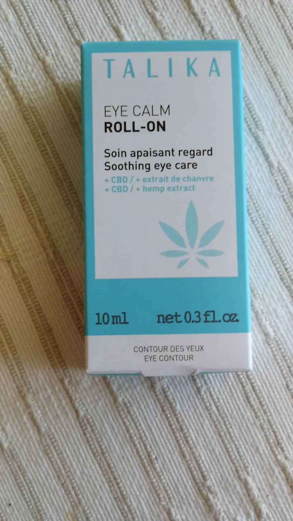 TALIKA - Eye calm Roll-on - Soin apaisant regard