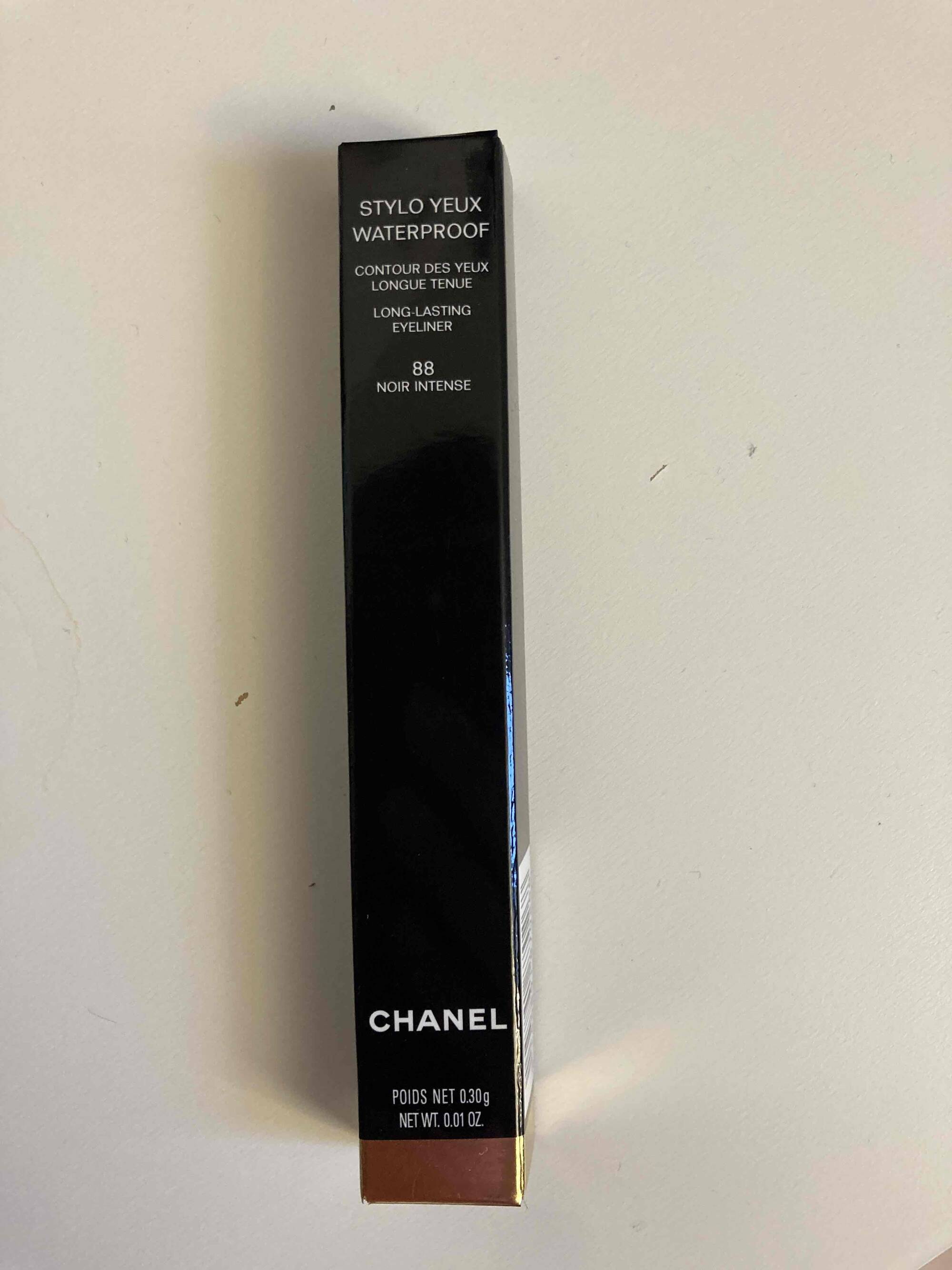 Chanel Stylo Yeux Waterproof Long-Lasting Eyeliner 88 Noir Intense 0,30 g