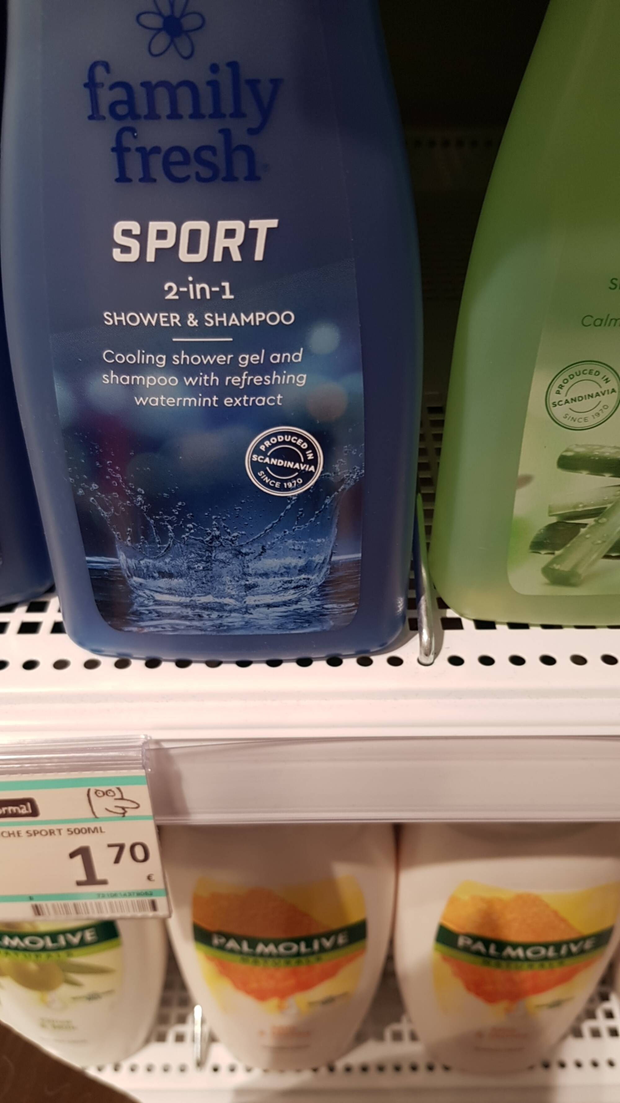 FAMILY FRESH - Sport 2 in 1 - Shower & shampoo