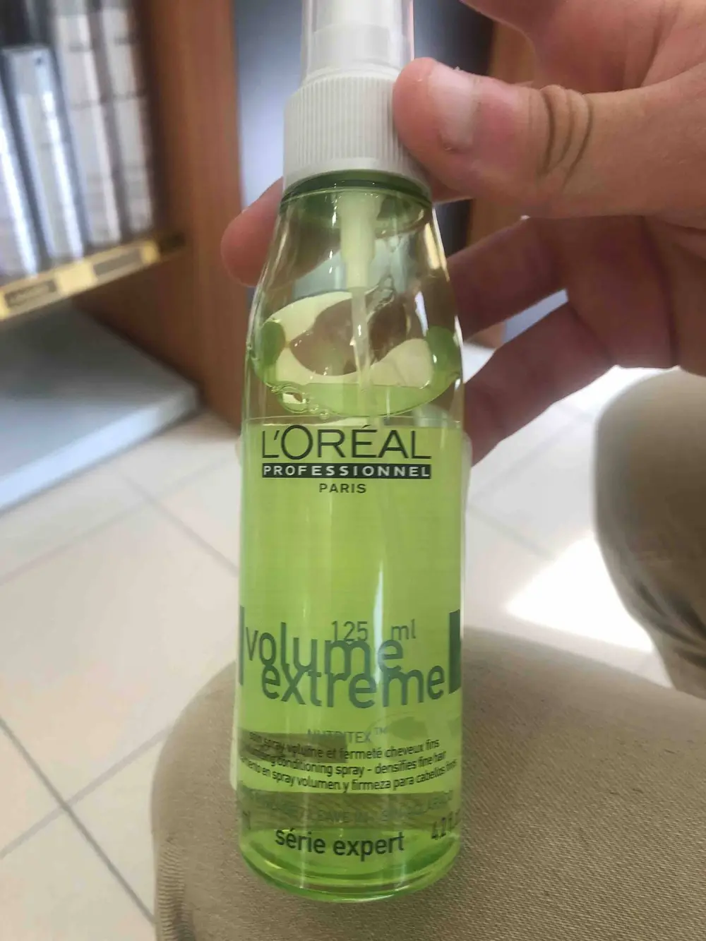 L'ORÉAL PROFESSIONNEL - Nutritex - Volume extreme, soin spray volume et fermeté cheveux fins