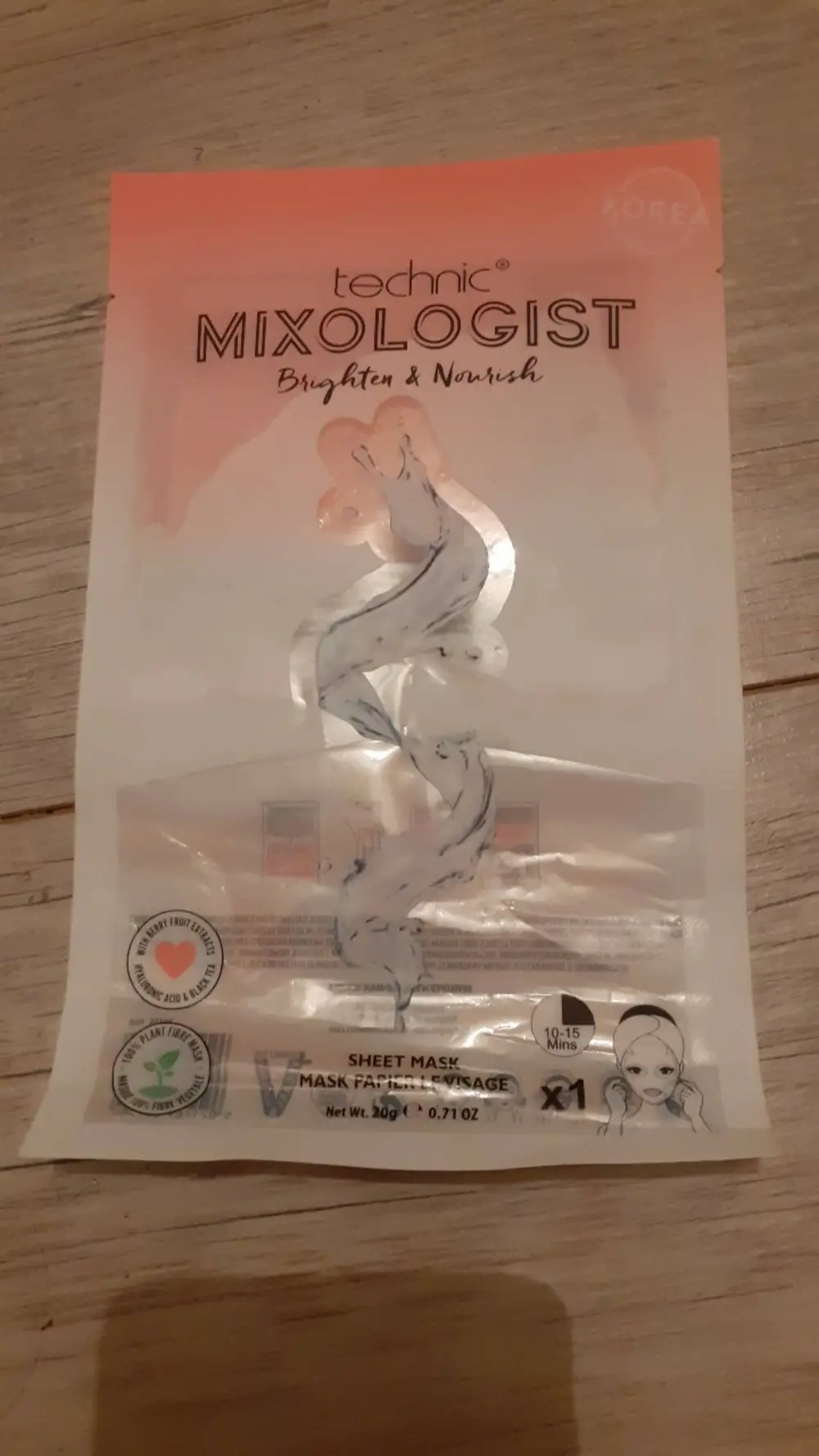TECHNIC - Mixologist - Sheet mask