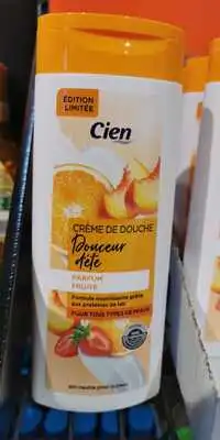 CIEN - Douceur d'été - Crème de douche parfum fruité