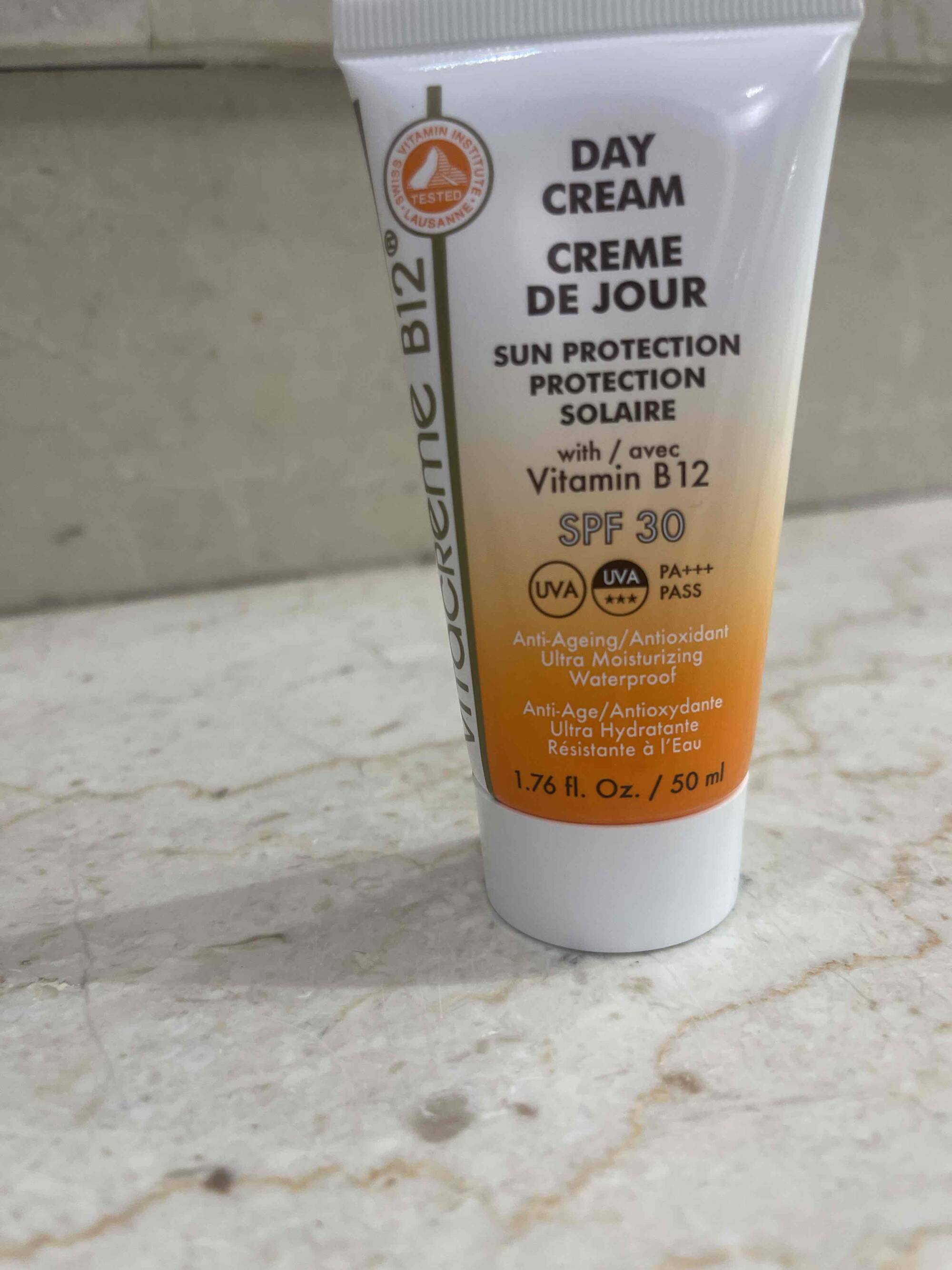 VITACREME B12 - Crème de jour - Protection solaire SPF 30