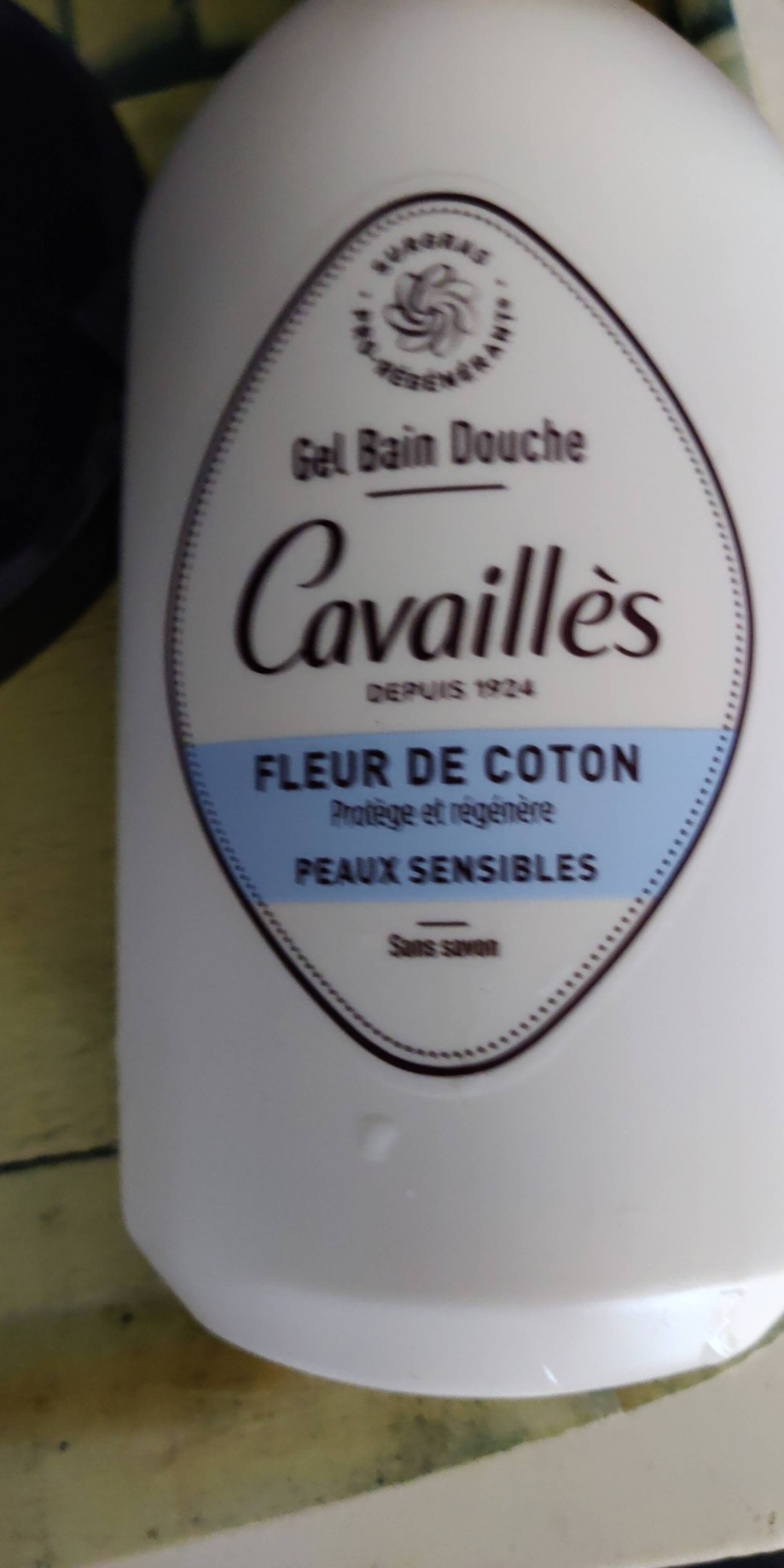 CAVAILLES - Fleur de coton - Gel bain douche 