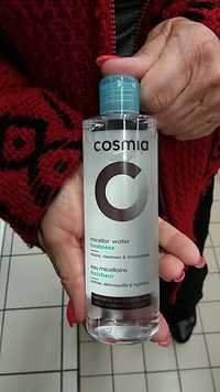 COSMIA - Eau micéllaire fraîcheur - nettoie, démaquille & hydrate