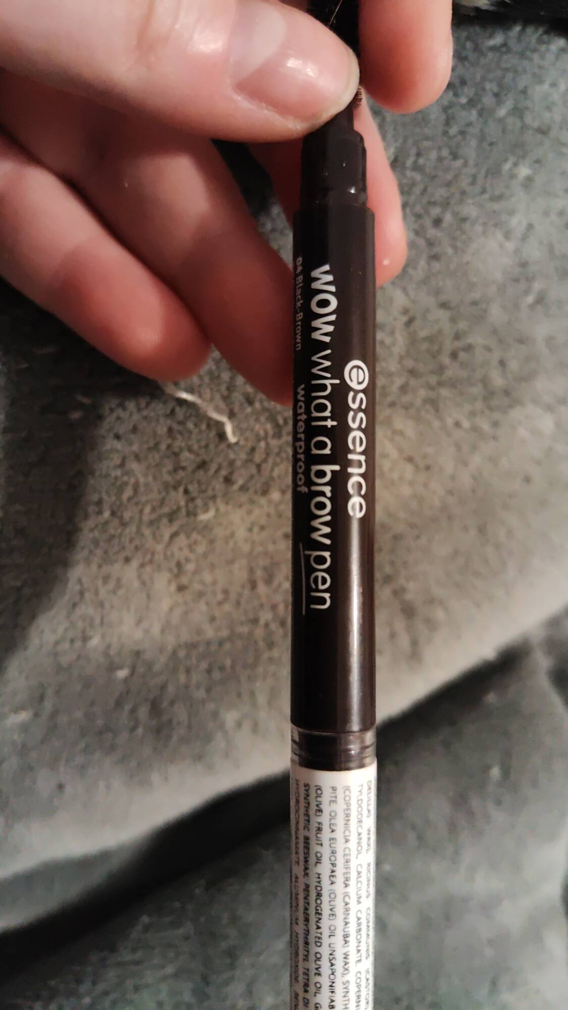 ESSENCE - Wow what a brow pen - Black-brown